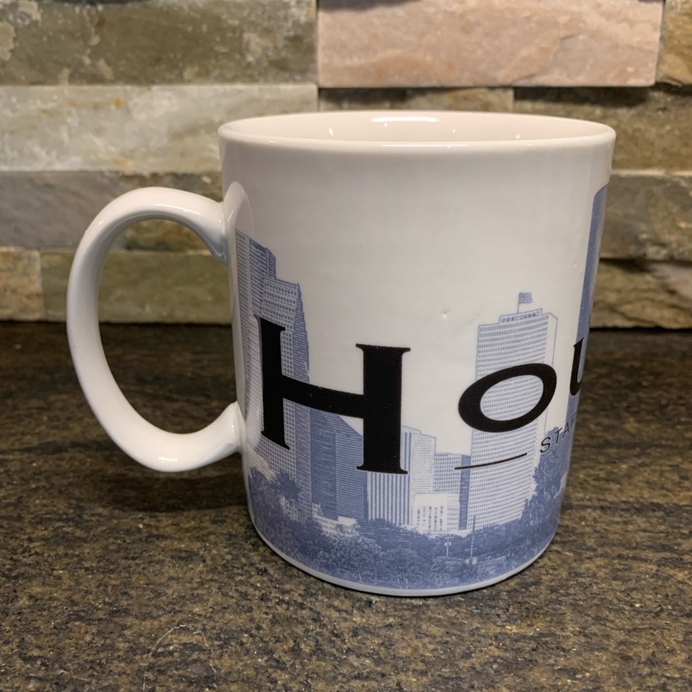 STARBUCKS | “Barista - Skyline Series” 18 oz Mug | Houston  | 2002
